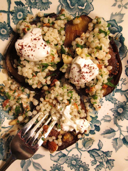 Couscous Eggplant - detail