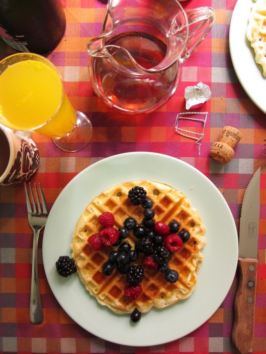 waffle - berries