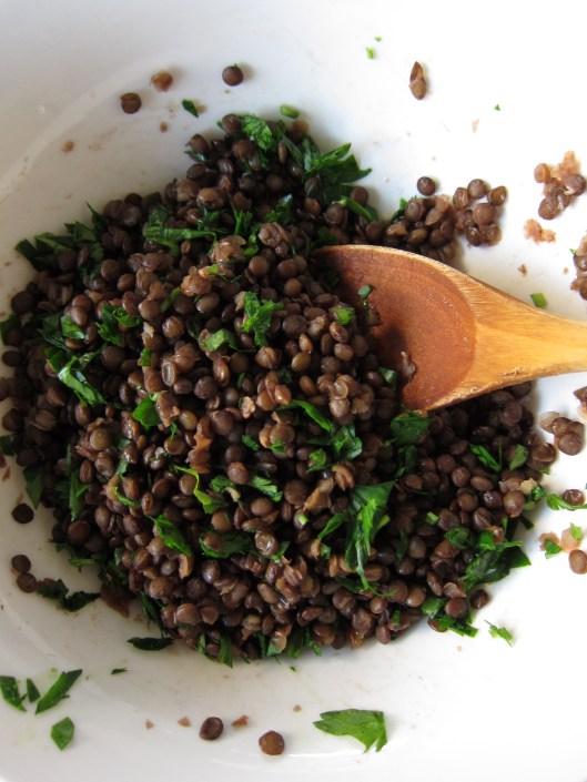 Lentils with Parsley
