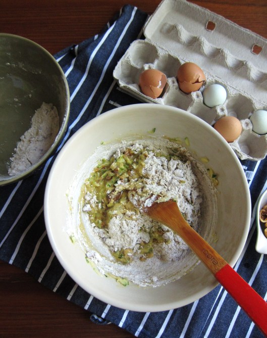 Fig Zucchini Walnut Bread