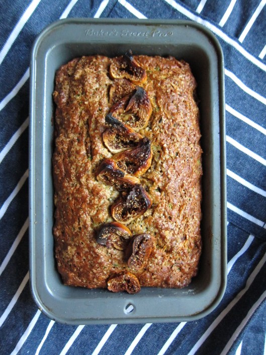 Fig Zucchini Walnut Bread