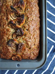 Fig Zucchini Walnut Bread