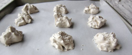 Toasted Almond Meringues