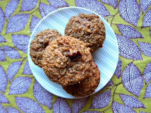 Multigrain Carrot-Date Muffins