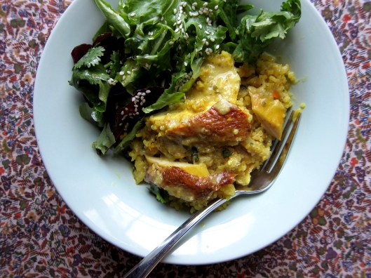 Mandy Lee's Turmeric Butter Chicken Rice