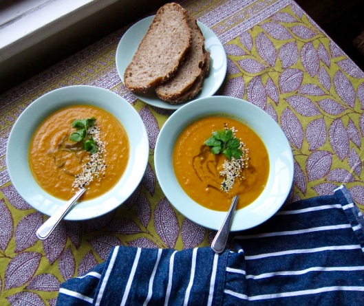 Carrot Miso Soup // © julia chews the fat