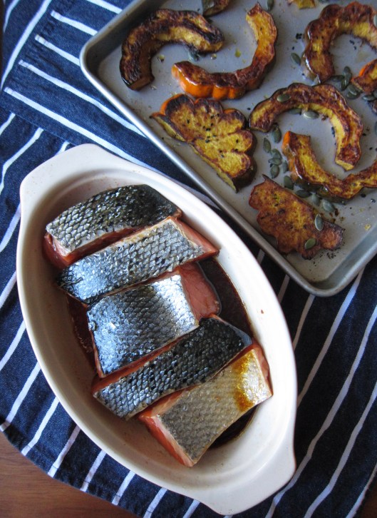 Soy Sauce Salmon // © julia chews the fat