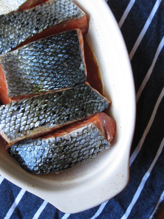 Soy Sauce Salmon // © julia chews the fat