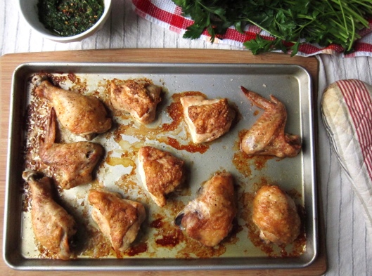 Chicken Smothered in Herbs // © julia chews the fat